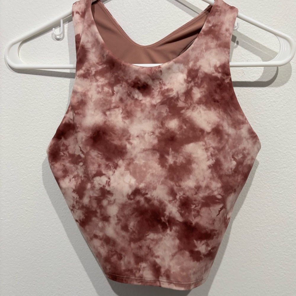 Athleta Purpose Crop Tie Dye Size Small
